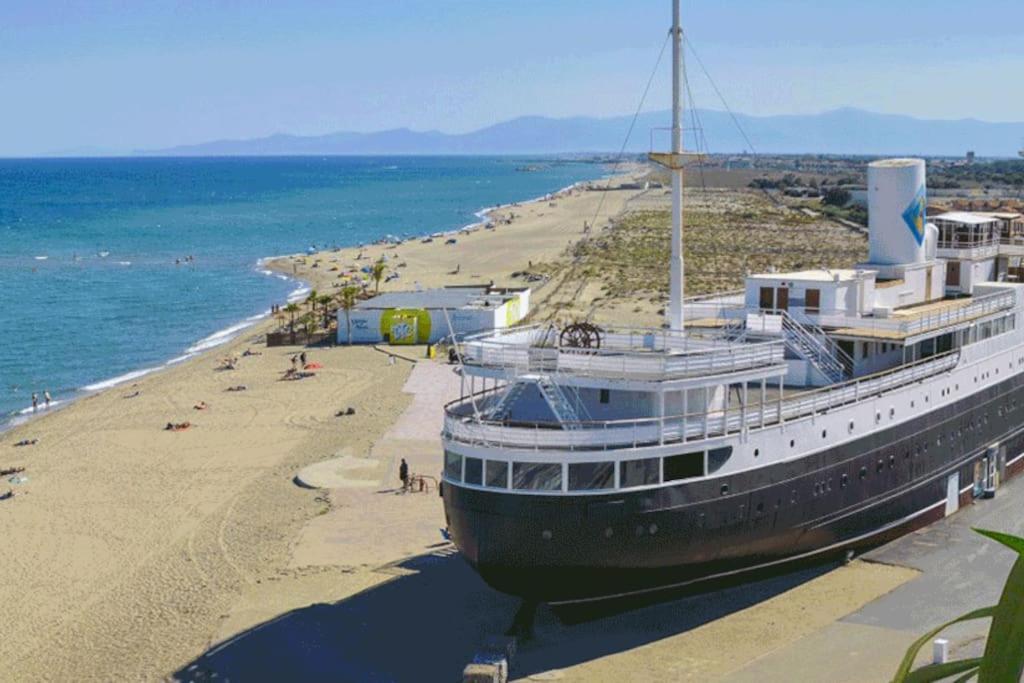 T2 Vue Mer Acces Direct Plage Le Barcarès المظهر الخارجي الصورة